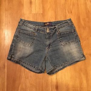 High Waisted Denim Shorts